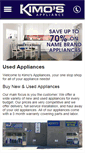 Mobile Screenshot of kimosappliances.com